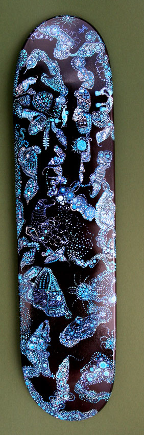 skateboard art